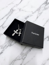 【PREMIUM JEWELRY】ダブルクロスネックレス