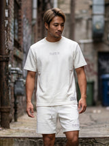 スウェードメタルロゴTEE