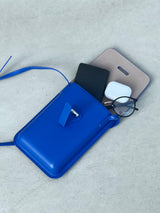 レザータッチスクエアーショルダーバック