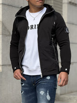 ナイロン切り替えテックブルゾン