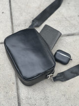 ミニポーチ付きボディバッグ