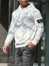 ワッペンスウェットパーカー