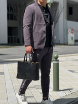 キルティングトートバッグ