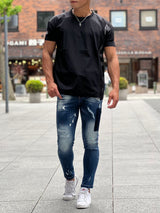 Nylon mesh Tee