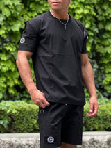 Nylon mesh Tee