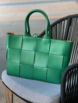 キルティングトートバッグ