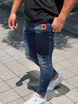 D EMBROIDERY DENIME PT