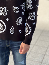 ペイズリーニット【SALE】