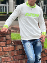 ネオンリブトレーナー