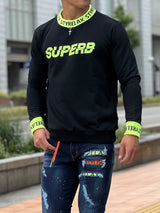 ネオンリブトレーナー