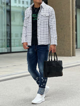 キルティングトートバッグ