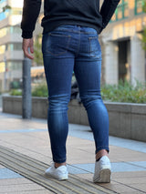 レギュラーデニムパンツ