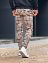 ビッグベージュチェックスキニー