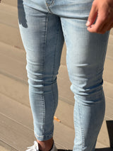 レギュラーデニムパンツ