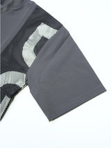 Nylon mesh Tee