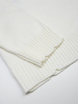 ダメージフリンジセーター