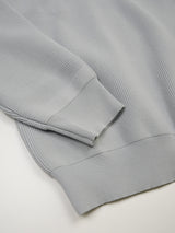 畦編みタートルネックセーター