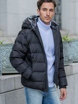 畦編みタートルネックセーター