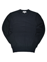 カシミアタッチクルーニット