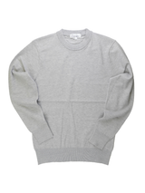 カシミアタッチクルーニット