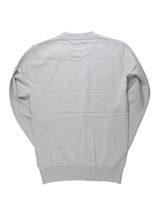 カシミアタッチクルーニット