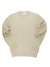 カシミアタッチクルーニット