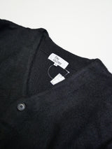 モヘアカーディガン