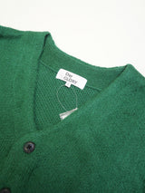 モヘアカーディガン