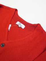 モヘアカーディガン