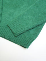 モヘアクルーニット