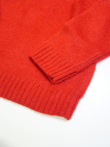 モヘアクルーニット