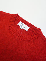 モヘアクルーニット