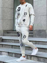 アルファベットスウェットパンツ