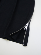 サイドジップメタルロゴTEE