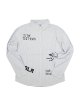 アートストライプシャツ