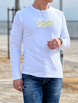 ミラー刺繍 L/TEE