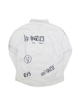 アートストライプシャツ