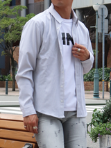 サッカーストライプシャツ