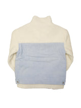 デニム切替ボアブルゾン