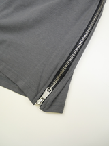 サイドジップメタルロゴTEE