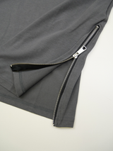 サイドジップメタルロゴTEE