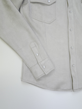 スウェードシャツ