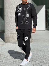 アルファベットスウェットパンツ