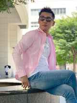 ストレッチブロードシャツ