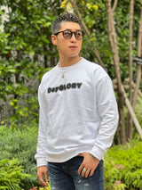 ぼかしロゴトレーナー