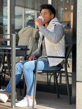 メタルロゴボリュームベスト