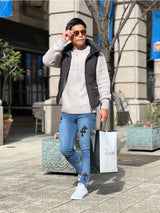 メタルロゴボリュームベスト