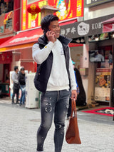 メタルロゴボリュームベスト