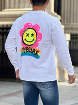 スプレーフラワーロンTEE