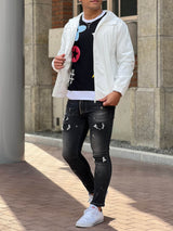 モノグラムトレーナー